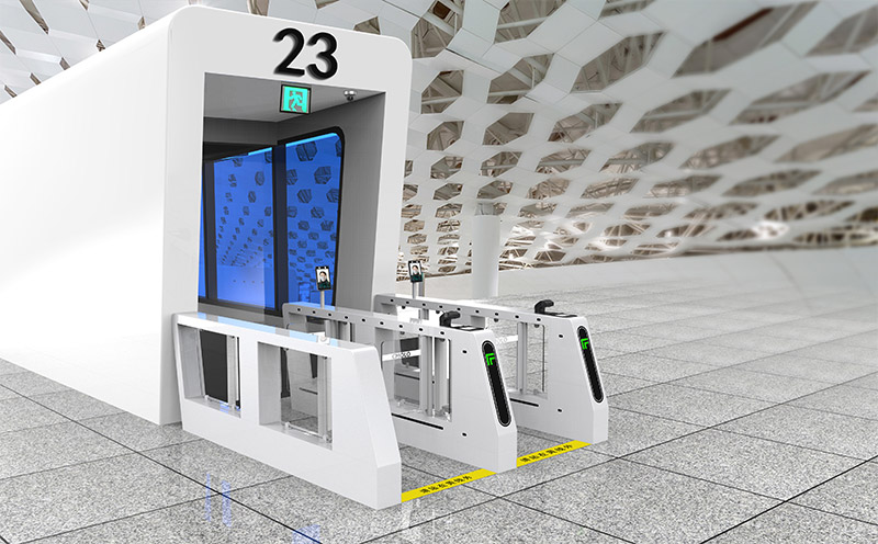 2020新品|双门互锁摆闸，轻松“拦截”尾随者